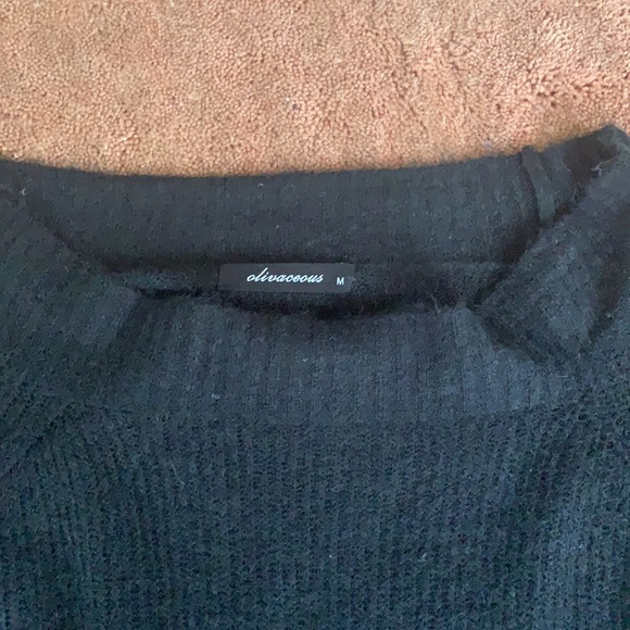 Vanity Off The Shoulder Sweater - Picture 3 of 5